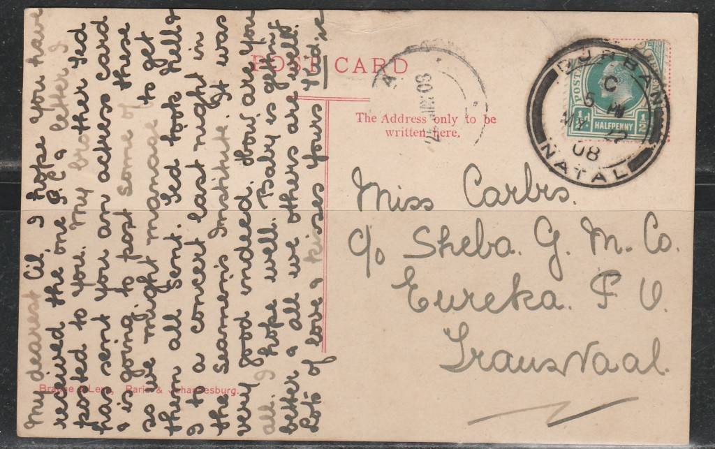 Bulklots and Thematic Collections A COLOUR PICTURE POST CARD SHOWING